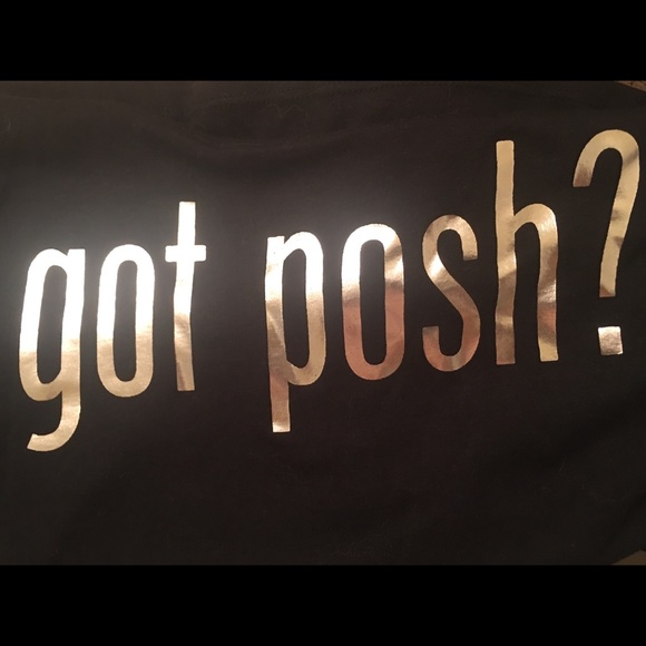 Got Posh Graphic Tee NEW Tank top Sz M - Picture 2 of 8